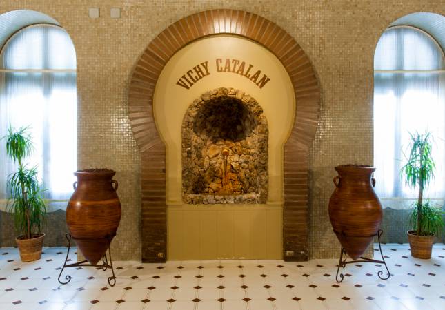 Precio mínimo garantizado para Hotel Balneario Vichy Catalan. El entorno más romántico con los mejores precios de Girona